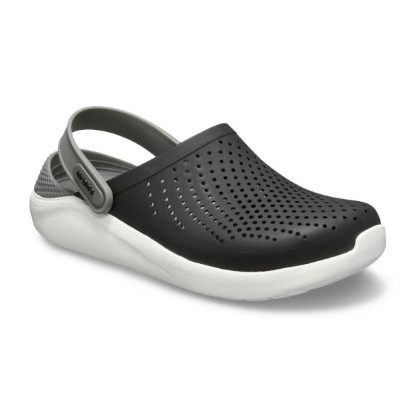 Крокси LiteRide™ Clog Black/Smoke (Чорно-Сірий) 612008 Крокси LiteRide™ Clog Black/Smoke (Чорно-Сірий) 612008